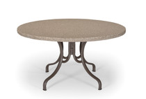 Telescope Casual Synthestone Top 48" Round Dining Height Table w/ hole