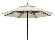Telescope Casual 7 1/2' Powdercoat Aluminum Commercial Market Umbrella