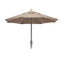 Telescope Casual 7 1/2' Market Umbrella w/ Powdercoat Frame and Push Button Tilt