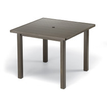 Telescope Casual Aluminum Slat 42" Square Bar Height Table 