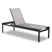 Telescope Casual Kendall Lay Flat Stacking Armless Stacking Chaise