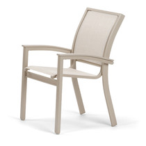 Telescope Casual Bazza Sling Stacking Cafe Chair with aluminum frame and sling seat