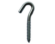 Hook Screw Cup 4" 3/8  0.306"