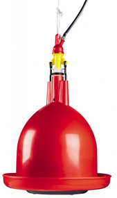 Plasson makes the world’s most reliable poultry drinkers – the “standard of the industry”. Plasson Drinkers are made of a rugged high-impact plastic, formulated to withstand the ravages of the active bird’s house for many years.

The unique feature of the Plasson Drinker is the ballast bottle, which acts independently of the bell and eliminates wear of the valve mechanism.