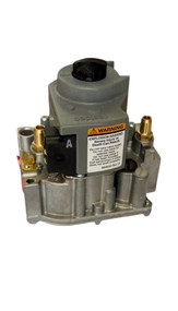500-22207 LB WHITE HSI Propane Gas Valve, 24V, 50-60Hz, CE Self/Austral With Pressure Taps