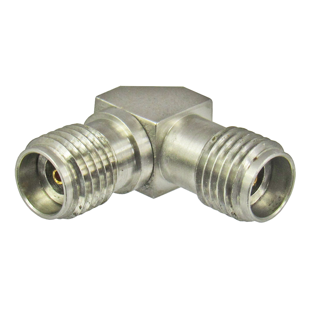 C7013 2.92mm Right Angle Adapter Female to Female