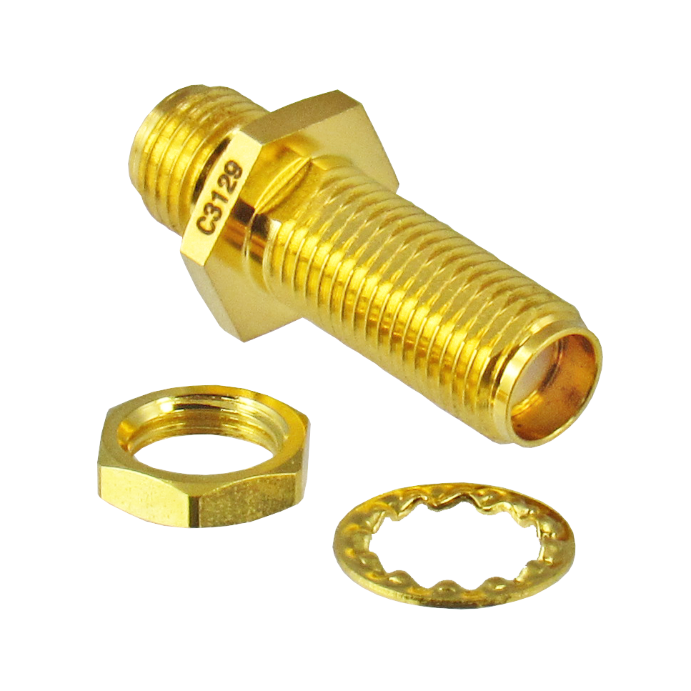 C3129 SMA Bulkhead Adapter 18Ghz