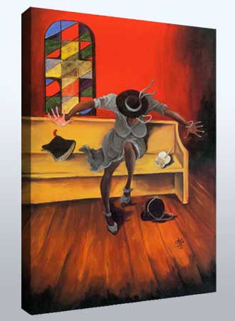 annie lee art on canvas ready made