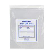 Patient Set-Up Bag 12 X 16 Inch Polyethylene Clear 50-30 Each/1