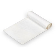 Trash Bag Tuff LLDPE Medium Duty White 15 gal. 0.50 Mil. 24 X 32 Inch Twist Tie X-Seal Bottom Coreless Roll CRW32M Case/500