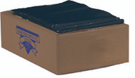 Trash Bag Colonial Bag LLDPE Medium Duty Black 33 gal. 0.45 Mil. 33 X 39 Inch Twist Tie X-Seal Bottom Flat Pack CXB39M Case/250