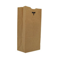 Grocery Bag Duro Brown Kraft Recycled Paper 5 lbs. 18405 Case/500