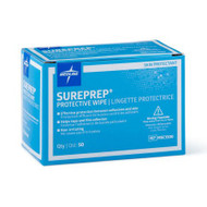 Skin Barrier Wipe Sureprep Isopropyl Alcohol Individual Packet NonSterile MSC1500 Box/50