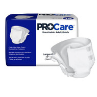 Adult Incontinent Brief ProCare Tab Closure Large Disposable Heavy Absorbency CRB-013/1 BG/18
