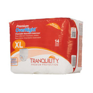 Adult Absorbent Underwear Tranquility Premium OverNight Pull On X-Large Disposable Heavy Absorbency 2117 Case/56 - 27113100
