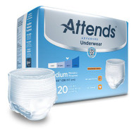 Adult Absorbent Underwear Attends Pull On Medium Disposable Heavy Absorbency APP0720 Bag/1
