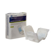 Bladder Control Pad Surecare 12-1/2 Inch Length Heavy Absorbency Polymer Unisex Disposable 1140A Case/96