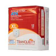 Adult Incontinent Brief Tranquility Atn Tab Closure X-Large Disposable Heavy Absorbency 2187 BG/12