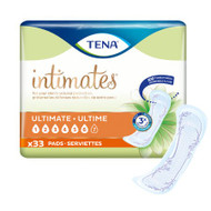 Incontinence Liner TENA Serenity Heavy Absorbency Polymer Unisex Disposable 54305 BG/33