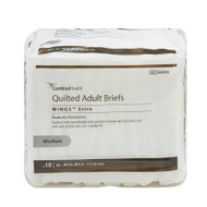 Adult Incontinent Brief Simplicity Tab Closure Medium Disposable Moderate Absorbency 65033 BG/10