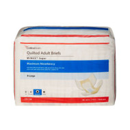 Adult Incontinent Brief Wings Super Tab Closure X-Large Disposable Heavy Absorbency 87085 Case/60