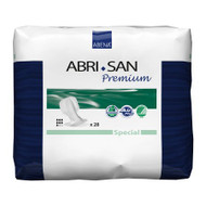 Incontinence Liner Abri-San 27-1/2 Inch Length Light Absorbency Fluff Unisex Disposable 300200 Case/112