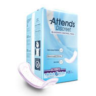 Bladder Control Pad Attends Discreet Heavy Absorbency Polymer Female Disposable ADPULT Case/200