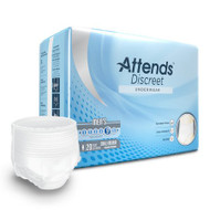 Adult Absorbent Underwear Attends Discreet Pull On Small / Medium Disposable Moderate Absorbency ADUM15 Case/80
