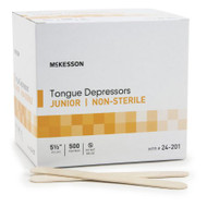 Tongue Depressor McKesson 5-1/2 L Inch 24-201 Box/500