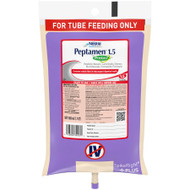Tube Feeding Formula Peptamen 1.5 with Prebio1 1000 mL Bag Ready to Hang Adult 4390034957 Case/6