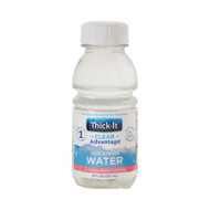 Thickened Water Thick-It AquaCareH2O 8 oz. Bottle Unflavored Ready to Use Nectar B451-L9044 Case/24
