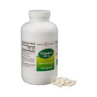 Vitamin C Supplement McKesson Brand 500 mg Strength Tablet 1000 per Bottle 57896084110 BT/1000