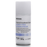 Topical Anesthetic McKesson Spray 115 mL 140-MED Box/12