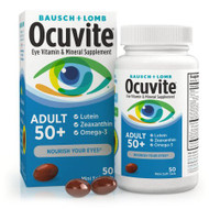 Eye Vitamin Supplement Occuvite Adult 50 30 IU / 150 mg Strength Softgel 50 per Bottle 1406941 BT/1