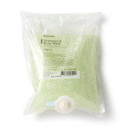 Shampoo and Body Wash McKesson 1000 mL Dispenser Refill Bag Cucumber Melon Scent 53-27906-1000 Each/1