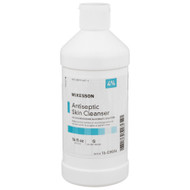 Antiseptic Skin Cleanser McKesson 16 fl. oz. Flip-Top Bottle 4% Chlorhexidine Gluconate / Isopropyl Alcohol 16-CHG16 Each/1