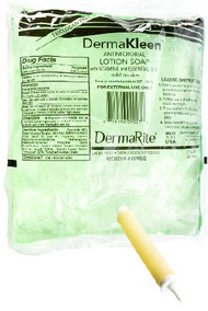 Antimicrobial Soap DermaKleen Lotion 1000 mL Dispenser Refill Bag Scented 0092BB Each/1