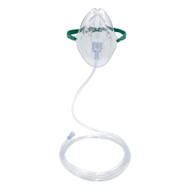 Oxygen Mask Salter Labs Elongated Adult One Size Fits Most Adjustable Elastic Head Strap 8110-7-50 Case/50
