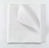 Stretcher Sheet Fabri-Cel Choice Flat 40 X 84 Inch White Tissue / Polyethylene Film Disposable 919380 Case/50