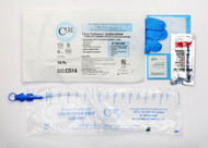 Intermittent Catheter Kit Cure Catheter Closed System / Straight Tip 14 Fr. Without Balloon CS14 Each/1