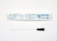 Urethral Catheter Cure Catheter Straight Tip 10 Fr. 6 Inch F10 Box/30