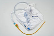 Indwelling Catheter Tray Kenguard Foley 16 Fr. 5 cc Balloon Latex 3716 Case/10