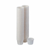Souffle Cup Solo .75 oz. White Paper Disposable 075-2050 SL/250