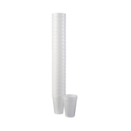 Drinking Cup Dart 16 oz. White Styrofoam Disposable 16J16 Case/1000