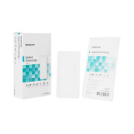 Adhesive Dressing McKesson 4 X 8 Inch Polypropylene / Rayon Rectangle White Sterile 16-89048 Each/1