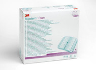 Foam Dressing 3M Tegaderm 3-1/2 X 3-1/2 Inch Square Non-Adhesive without Border Sterile 90604 Box/10