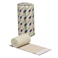 Elastic Bandage EZe-Band LF 6 Inch X 5 Yard Standard Compression Double Hook and Loop Closure Tan NonSterile 59160000 Each/1
