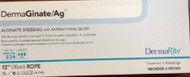 Alginate Dressing with Silver DermaGinate/ Ag 12 Inch Rope Sterile 00530E Box/5