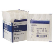 Non-woven Sponge Curity Polyester / Rayon 6-Ply 4 X 4 Inch Square Sterile 7084 Box/25