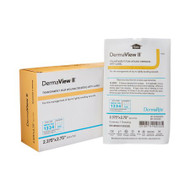 Transparent Film Dressing with Border DermaView II Rectangle 2-3/8 X 2-3/4 Inch Frame Style Delivery With Label Sterile 00252E Box/100